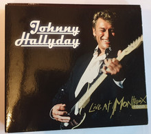 JOHNNY HALLYDAY LIVE AT MONTREUX 1988 . ALBUM DOUBLE CD + 1 DVD..Eagle EAGDV095 - DVD Musicali