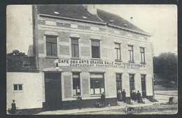 +++ CPA - Cachet WATERMAEL - WATERMAAL - Café Des Arts - Restaurant De Becker  // - Watermaal-Bosvoorde - Watermael-Boitsfort