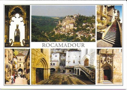 Rocamadour - Vierge Noire; Village; Escalier Aux 1400 Marches; Rue Couronnerie; Parvis Des églises, Portail XIIIe S. - Rocamadour
