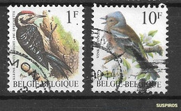 BELGIO / BELGIUM/  BELGIQUE  -       1990 Uccelli Di Buzin Common Chaffinch (Fringilla Coelebs)    Ø - Used Stamps