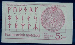 Martin Mörck. Sweden 1981. Nordic Mythologie. Michel MH 81 MNH. Signed. - 1981-..