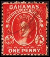 1875. BAHAMAS. Victoria. ONE PENNY. Perf. 12½  (Michel 5A) - JF410465 - Bahamas (1973-...)