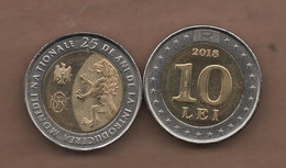 MOLDAVIA - MOLDOVA  -  10 Lei 2018 - Moldavie