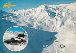 1173 - Schweiz - Suisse , Switzerland , Graubünden , Samnaun , Unter-Engadin , Alp Trida Sattel , Bergrestaurant , Ski , - Samnaun