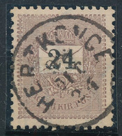 O 1898 24kr "HERTKOVCE" (Gudlin 150 P) - Andere & Zonder Classificatie