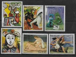 PARAGUAY   N° 1878/83  * *   Tableaux  Nus Taureaux Picasso - Picasso