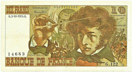 FRANCE - 10 Francs - 03.10.1974 - P 150.a - Serie G.122 - Hector Berlioz - 10 F 1972-1978 ''Berlioz''