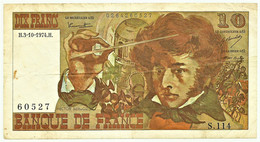 FRANCE - 10 Francs - 03.10.1974 - P 150.a - Serie S.104 - Hector Berlioz - 10 F 1972-1978 ''Berlioz''