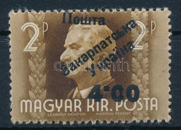 ** Ungvár I. 1945 Horthy 4.00/2P (718) Signed: Bodor (30.000) - Andere & Zonder Classificatie