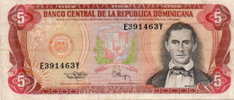 DOMINICAN REPUBLIC  5 PESOS ORO 1993 P-143 PLASTIFICATA - Dominicaanse Republiek