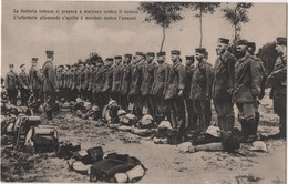 CPA Militaria Infanterie Allemande Packetage Casque à Pointe - Weltkrieg 1914-18