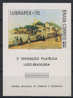 ** 1970 LUBRAPEX Bélyegkiállítás Mi Blokk 27 - Autres & Non Classés