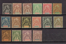 MOHELI - TP N°1 - X - NSG - 1906 - Unused Stamps