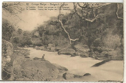 CONGO BELGA ENTERO POSTAL LUALABA RIO RIVER - Autres & Non Classés