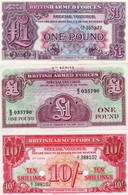 LOTTO BRITISH ARMED FORCES 1 POUND 10 SHILLINGS-SPECIAL VOUCHER-AUNC UNC - Fuerzas Armadas Británicas & Recibos Especiales