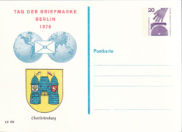 Berlin, PP 063 C2/003, TAG DER BRIEFMARKE 1976, Charlottenburg - Enveloppes Privées - Neuves