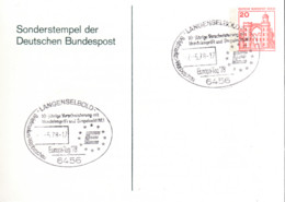 Berlin, PP 076 B2/003, BuSchl 20,  Sonderstempel Der Deutschen Bundespost, RS.: Ihmann Tönning - Cartes Postales - Oblitérées