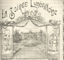 CD /  Vintage / Old  Theater Program //  A SAISIR !! Rare Programme 1902 !!  Théâtre LUNEVILLE // NELLY ROSIER - Luneville