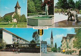 Schweiz - Mehrfachkarte WETZIKON - Wetzikon