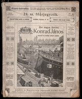 1913 Konrad János Császári és Királyi Udvari Szállító 24. Számú Főárjegyzéke, órák, ékszerek, Hangszerek, Optikai Eszköz - Zonder Classificatie