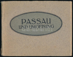 Cca 1920-1940 Passau és Környéke. Passau, G. Kanzler-ny, 10 Fekete-fehér Fotót Tartalmazó Prospektus, A Gerincen Kis Sza - Zonder Classificatie