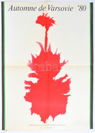 1980 Varsói ősz Lengyel Plakát / Polish Poster. 40x60 Cm - Autres & Non Classés