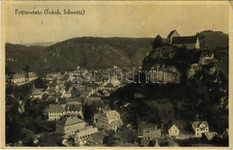 T2/T3 1943 Pottenstein, General View, Castle (EK) - Non Classificati