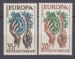 1957	France	1157-1158	Europa Cept - 1957