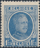 [** TB] N° 257-Cu, 1F75 Avec Signature En Haut Du Timbre - 1922-1927 Houyoux