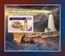 Maldives 2016  Boston Light” Lighthouse - Maldives (1965-...)