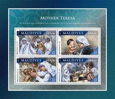 Maldives 2016  Mother Teresa - Maldives (1965-...)