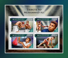 Maldives 2016 Muhammad Ali , Boxing - Maldives (1965-...)