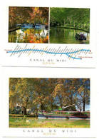 Canal Du Midi : Série De 10 Cartes Postales, " Au Fil De L'eau, De Sète à Toulouse ". - 5 - 99 Postkaarten
