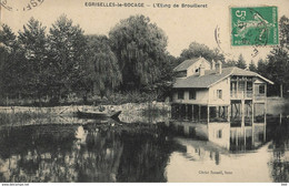 89 . Yonne . égriselles Le Bocage : L ' étang De Brouilleret . - Egriselles Le Bocage