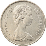 Monnaie, Grande-Bretagne, Elizabeth II, 10 New Pence, 1977, TTB, Copper-nickel - 10 Pence & 10 New Pence