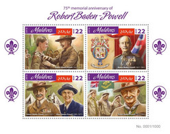 Maldives 2016  Robert Baden-Powell - Maldives (1965-...)