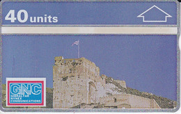 03 TARJETA DE GIBRALTAR DE MOORISH CASTLE (NUEVA-MINT) - Gibilterra