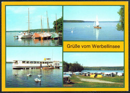 E4696 - TOP Altenhof - Werbellinsee Hafen MS Altwarp Zeltplatz - Bild Und Heimat Reichenbach - Eberswalde