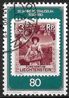 B1136 - Liechtenstein 1980 - Timbre/timbre Oblitere - Otros & Sin Clasificación
