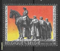 BELGIO / BELGIUM/  BELGIQUE  - 1990 The 50th Anniversary Of The "18 Days Campaign" .    Ø - Used Stamps