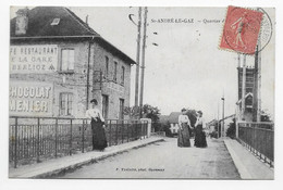 38 Dép.- St-André-Le-Gaz - Quartier D---- -  F. Vialatte, Phot. Oyonnax - Carte Postale Ayant Voyagé En1907, Dos Séparé, - Saint-André-le-Gaz