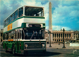 PARIS  Place De La Concorde AUTOBUS A L'imperiale - Buses & Coaches