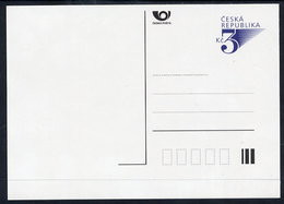 CZECH REPUBLIC 1996 3 Kc. Defiinitive Postcard, Unused.  Michel P19 - Cartoline Postali