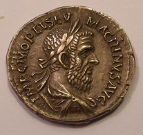 DENIER  MACRIMUS  217-218 - 4. Les Sévères (193 à 235)