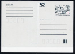 CZECH REPUBLIC 1996 3 Kc.definitive Postcard 3. Issue Unused.  Michel P6 C II - Cartoline Postali