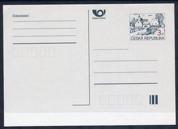 CZECH REPUBLIC 1995 3 Kc.definitive Postcard 2. Issue Unused.  Michel P6 B - Postales