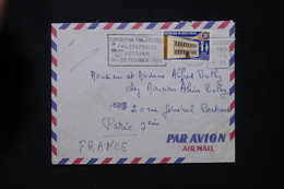 Delcampe - HAUTE VOLTA - Enveloppe De Abidjan En 1969 Pour Paris, Oblitération Sur Philex Afrique - L 79753 - Haute-Volta (1958-1984)