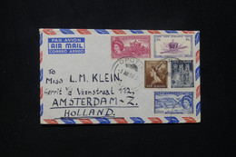 NOUVELLE ZÉLANDE - Enveloppe De Opotiki Pour Les Pays Bas En 1953  - L 79756 - Storia Postale