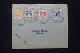 DANEMARK - Oblitération Temporaire Poste Aérienne De Copenhague En 1935 Sur Enveloppe - L 79762 - Airmail