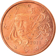 France, Euro Cent, 2011, Paris, SUP, Copper Plated Steel, KM:1282 - France